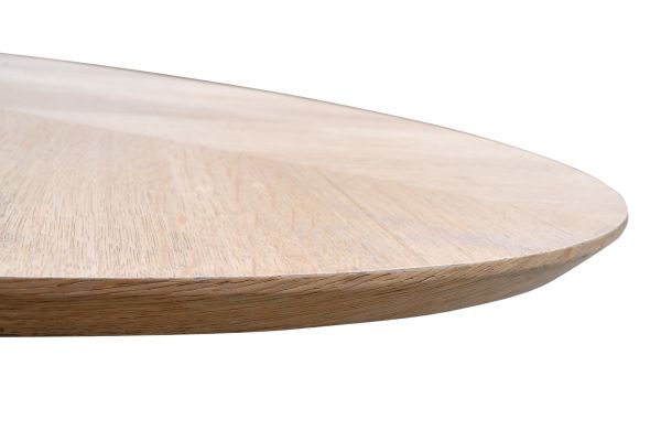 Fort Oval Herring Joint Dining Table Top Only 240x120x4 cms -FOHDT240NAT