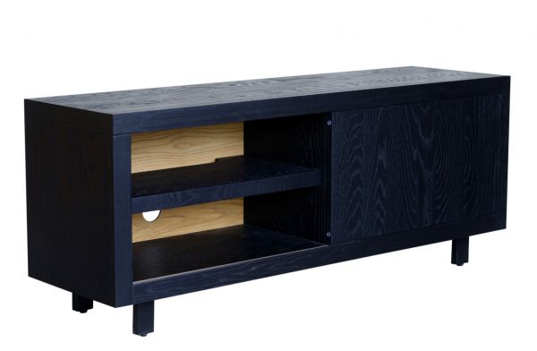 Fort Tv Unit 1 Sliding Door 140x40x56 cms -FOTV004BLK