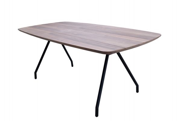 Fort Curved Rectangular Dining Table Top only Long Planks 300x120x4 cms -FRLDT300WAL