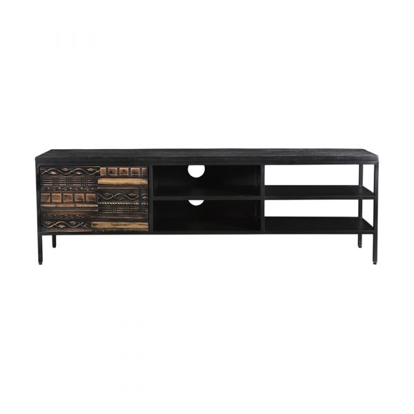 Malibu TV Unit 1 Door 185x40x58 cms -MMTV003BLC