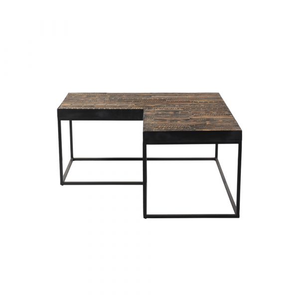 Malibu Coffee Table 90x90x42 cms -CTIM090NAT