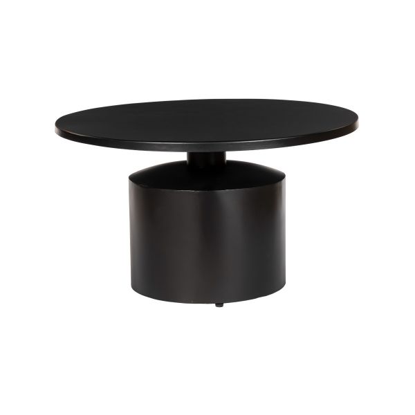 Marriot Big Coffee Table Black 77x77x43 cms -MCCT032BLC