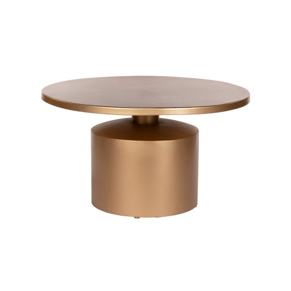 Marriot Big Coffee Table Gold 77x77x43 cms -MCCT035BRS