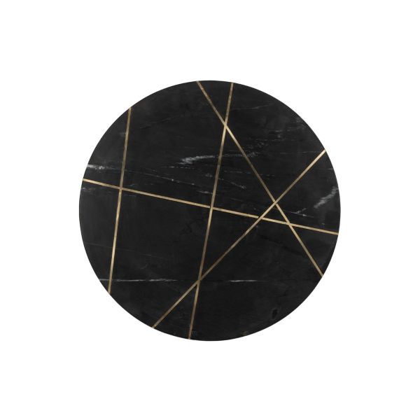 Marriot Small Coffee Marble Top Only  41x41x2 CMS - MCCT045MRB