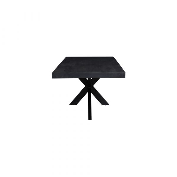 Patta Dining Table Top Only (Tapper Edge) 240x100x7 cms -PMTD240BLC