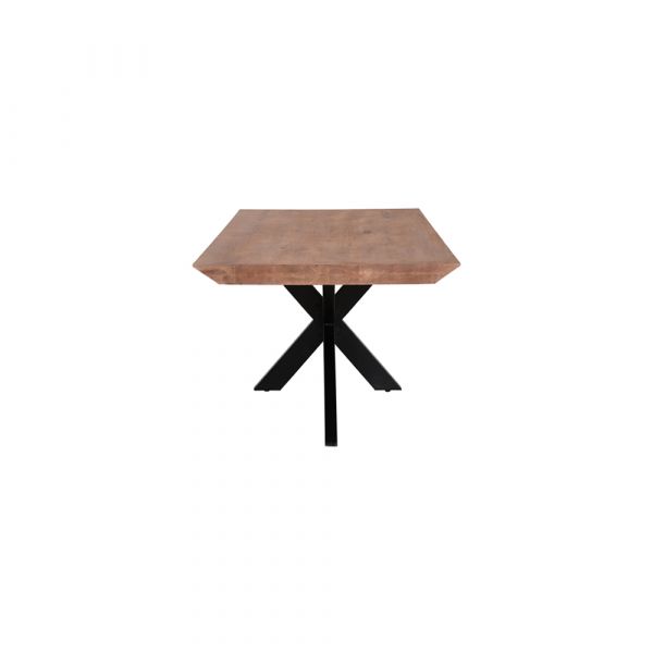 Patta Dining Table Top Only (Rect Edge) 160x90x7 cms -PMRD160NAT