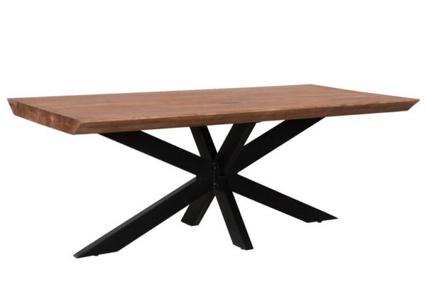 Patta Dining Table Top Only (Tapper Edge) 180x90x7 cms -PMTD180WAL