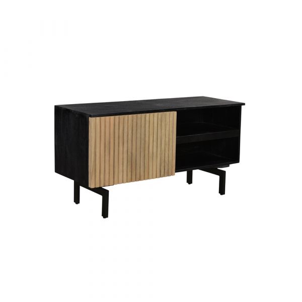 Piano 1 Door Mango Wood Tv Unit 115x40x60 cms -PCTV003NAT