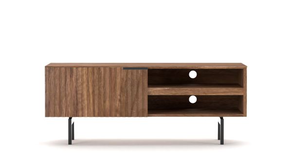 Piano 1 Door Mango Wood Tv Unit 115x40x60 cms -PCTV003WAL