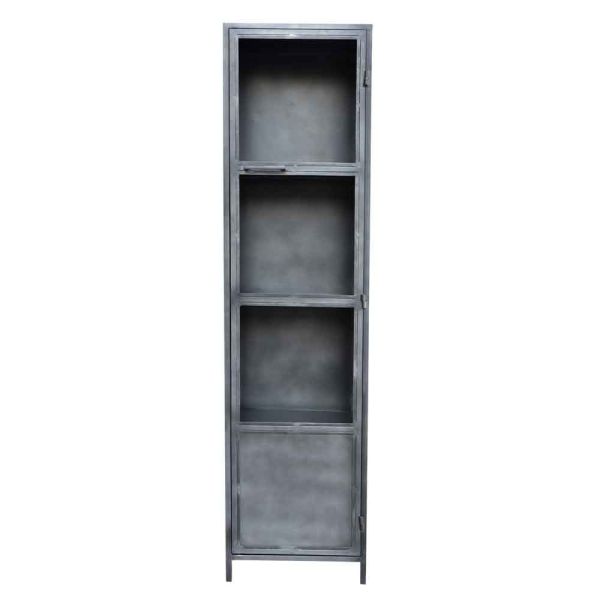 Rough 1 Door Glass Cabinet 50x40x200 cms -CAIG001RP5
