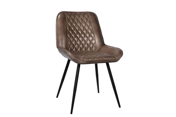 2 Pc Silverstone Leather Chair Olive 49x56x83 cms -DLCS015OLV