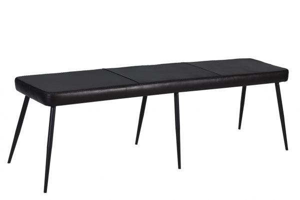 Interlagos Bench Black 160x44x48 cms -BLCI005BLC