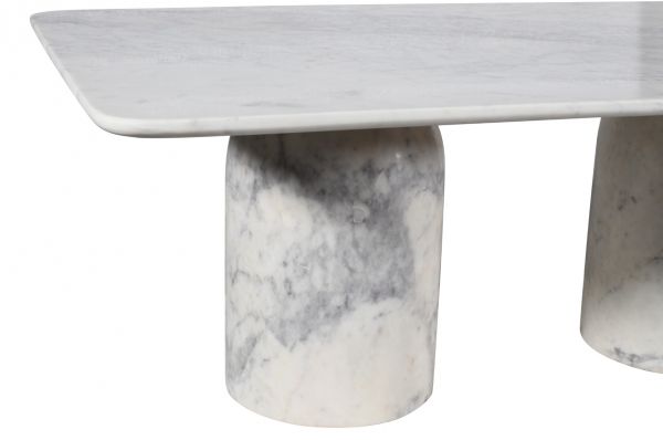 STONE HEDGE COFFEE TABLE BASE ONLY-FFSH002MRB-28 x28x43 CM