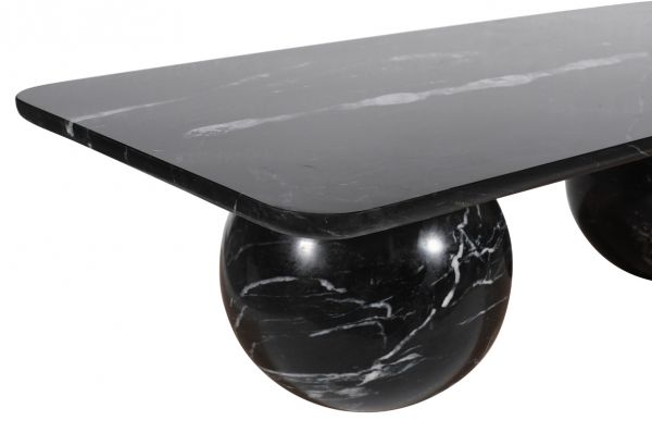 STONE HEDGE BLACK COFFEE TABLE BASE ONLY-FFSH004BLC-28X28X28 CM