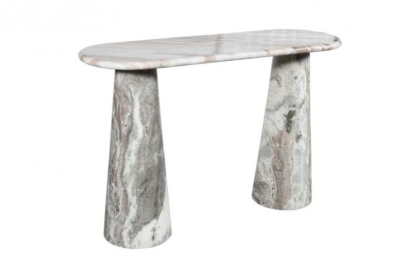 STONE HEDGE CONSOLE TABLE BASE ONLY-FFSH005MRB-28X28X72 CM