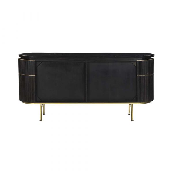 Elite Sideboard 160x40x72 cms -EMMSB01BLC