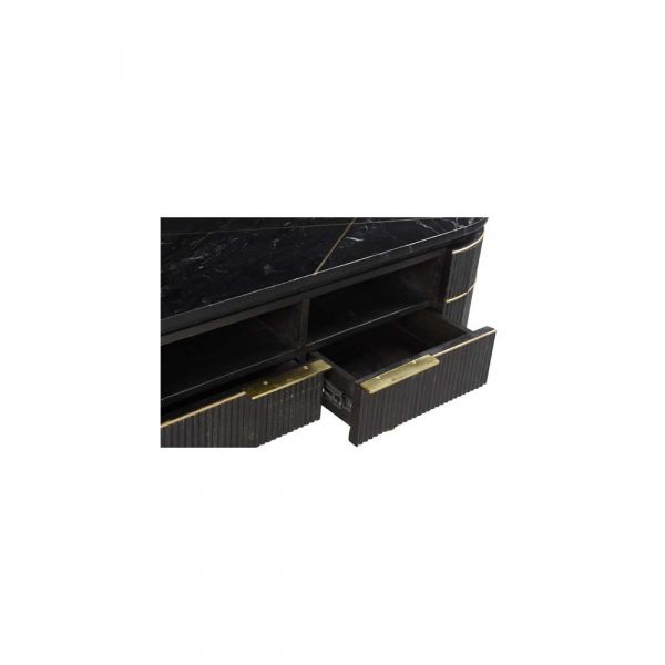 Elite Small TV cabinet 117x40x50 cms -EMMTV01BLC