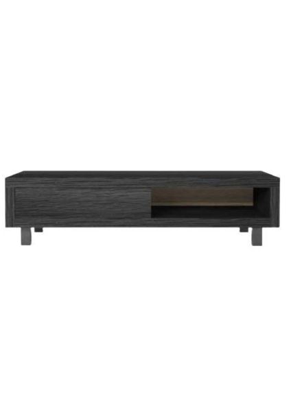 Fort Coffee Table 2 Sliding Door 140x65x36 cms -FOCT004BLK