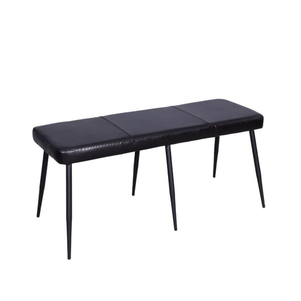 Interlagos Bench Black 110x44x48 cms - BLCI008BLC