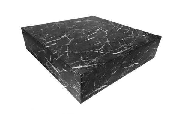 ROCK AROUND LARGE SOFA TABLE, 120x120x34cm-VMCCT07BLK